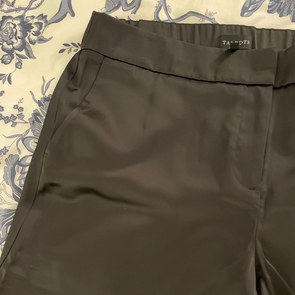 Talbots Black Satin Dress Pants - Picture 11 of 11